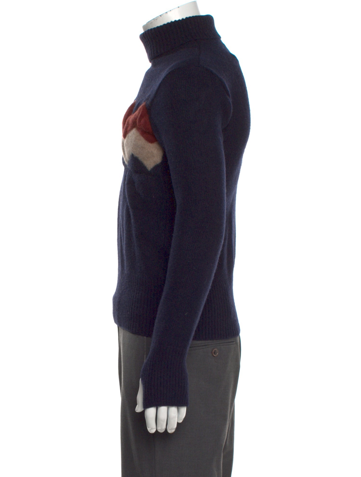 Oliver Spencer Merino Wool Striped Pullover