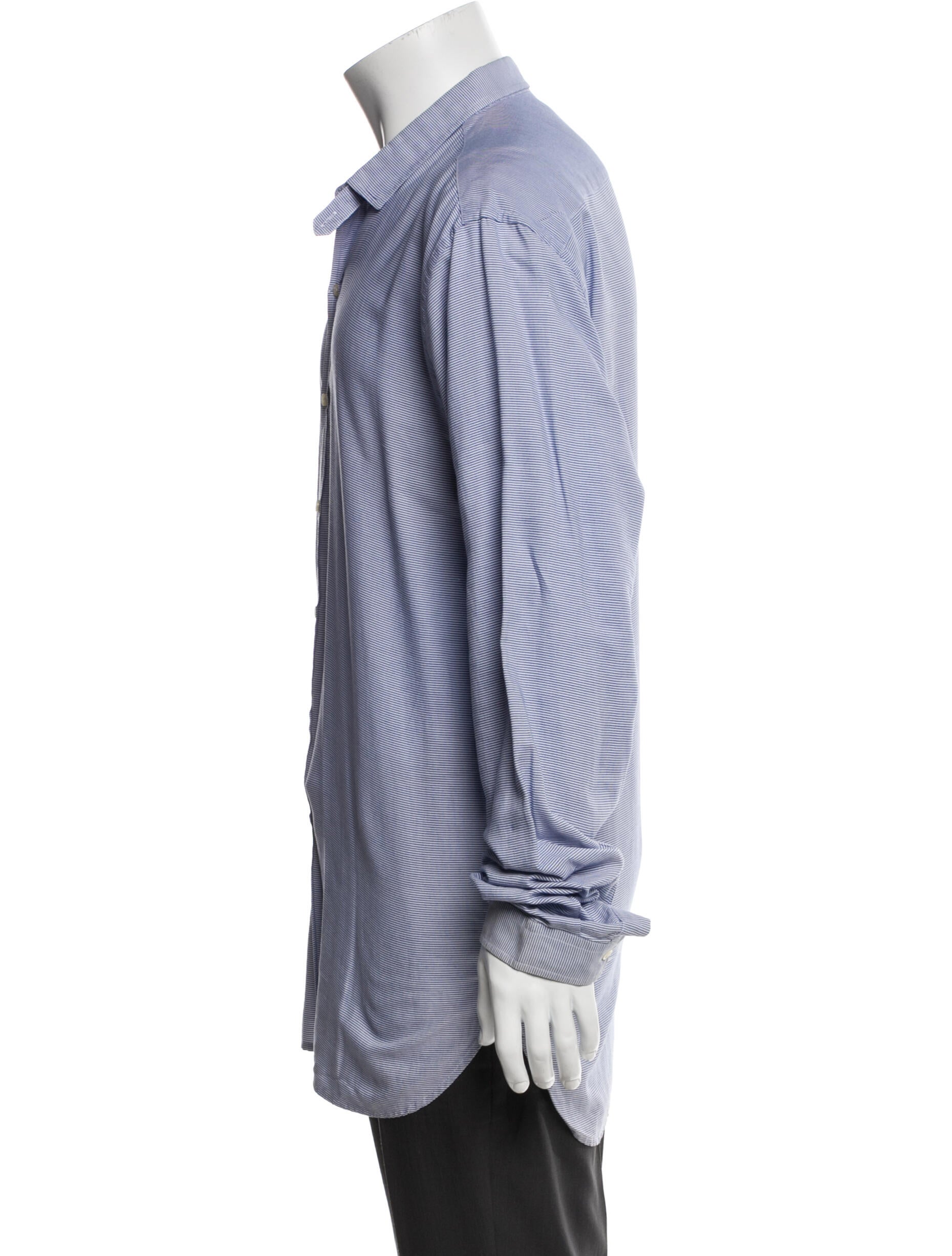 Oliver Spencer Striped Long Sleeve Shirt