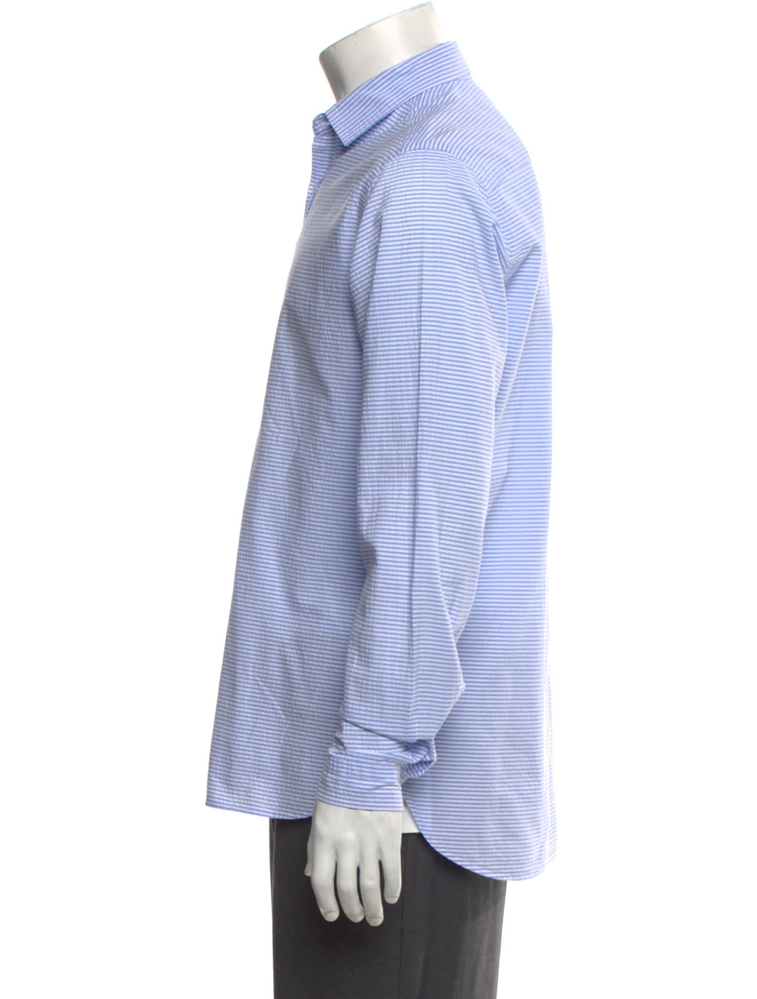 Oliver Spencer Striped Long Sleeve Shirt