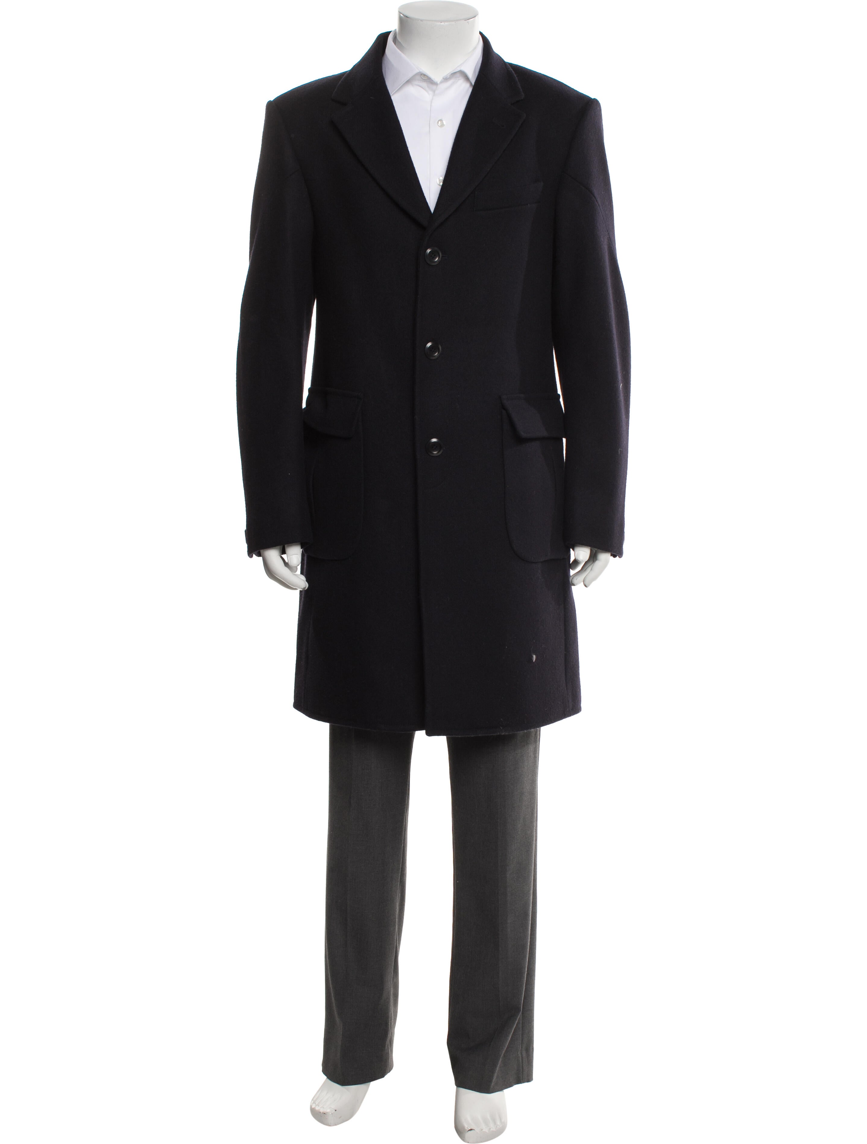 Oliver Spencer Wool Overcoat
