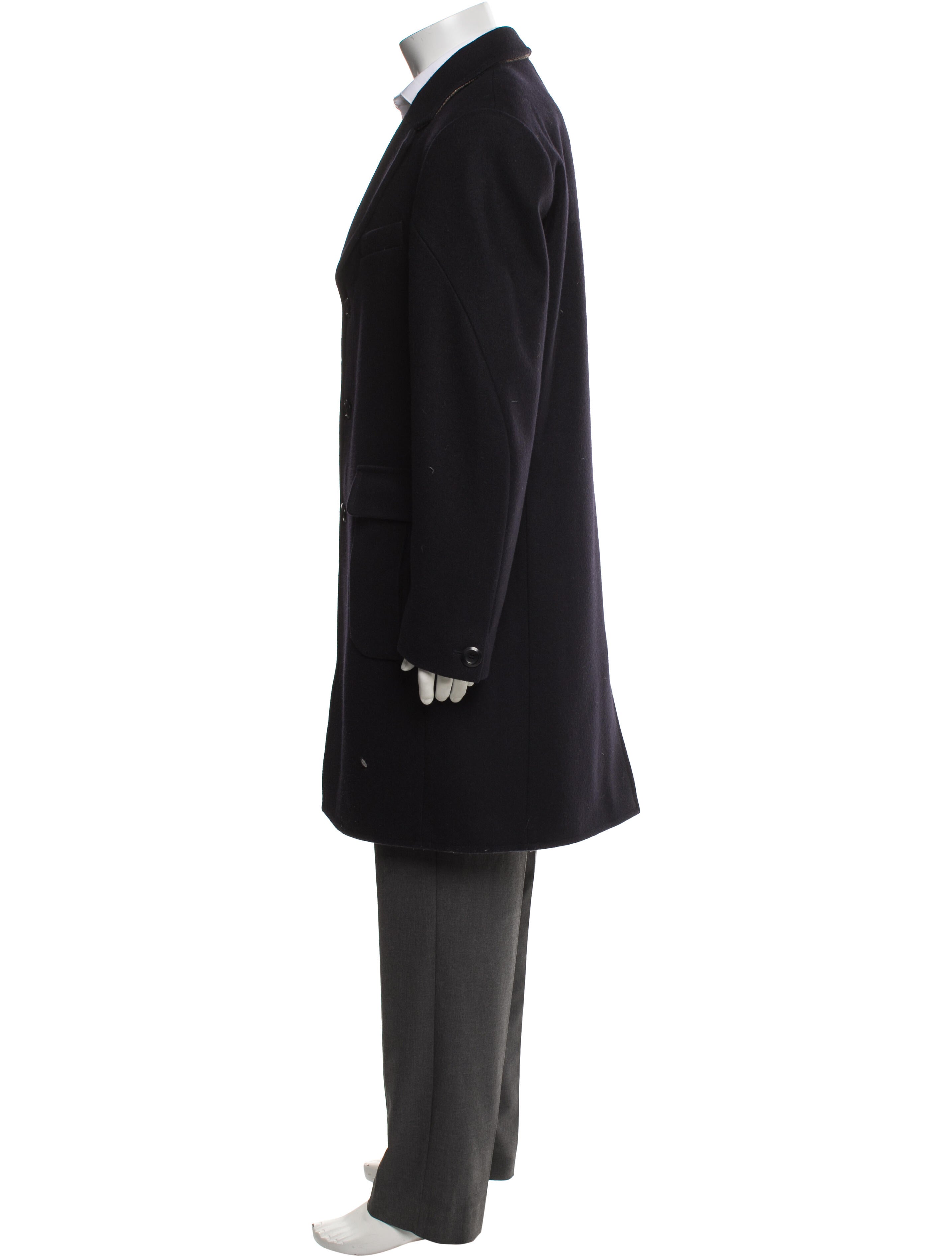 Oliver Spencer Wool Overcoat