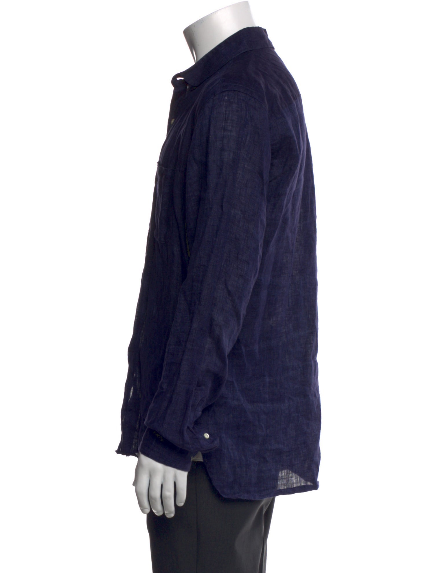 Oliver Spencer Linen Long Sleeve Shirt