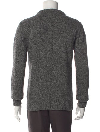 Oliver Spencer Lambswool Colorblock Pattern Pullover