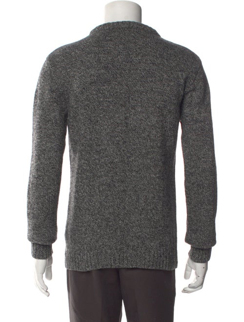 Oliver Spencer Lambswool Colorblock Pattern Pullover