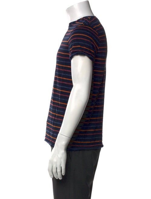 Oliver Spencer Striped Crew Neck T-Shirt