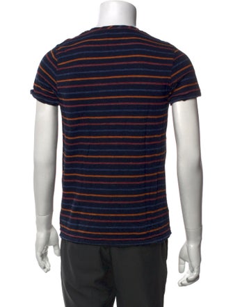 Oliver Spencer Striped Crew Neck T-Shirt