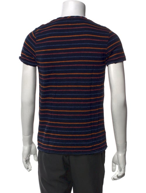 Oliver Spencer Striped Crew Neck T-Shirt