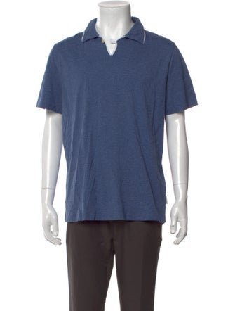 Oliver Spencer V-Neck Short Sleeve Henley
