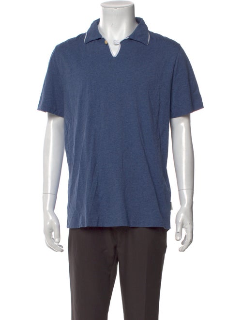 Oliver Spencer V-Neck Short Sleeve Henley