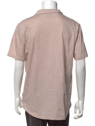 Oliver Spencer Striped Collar Henley