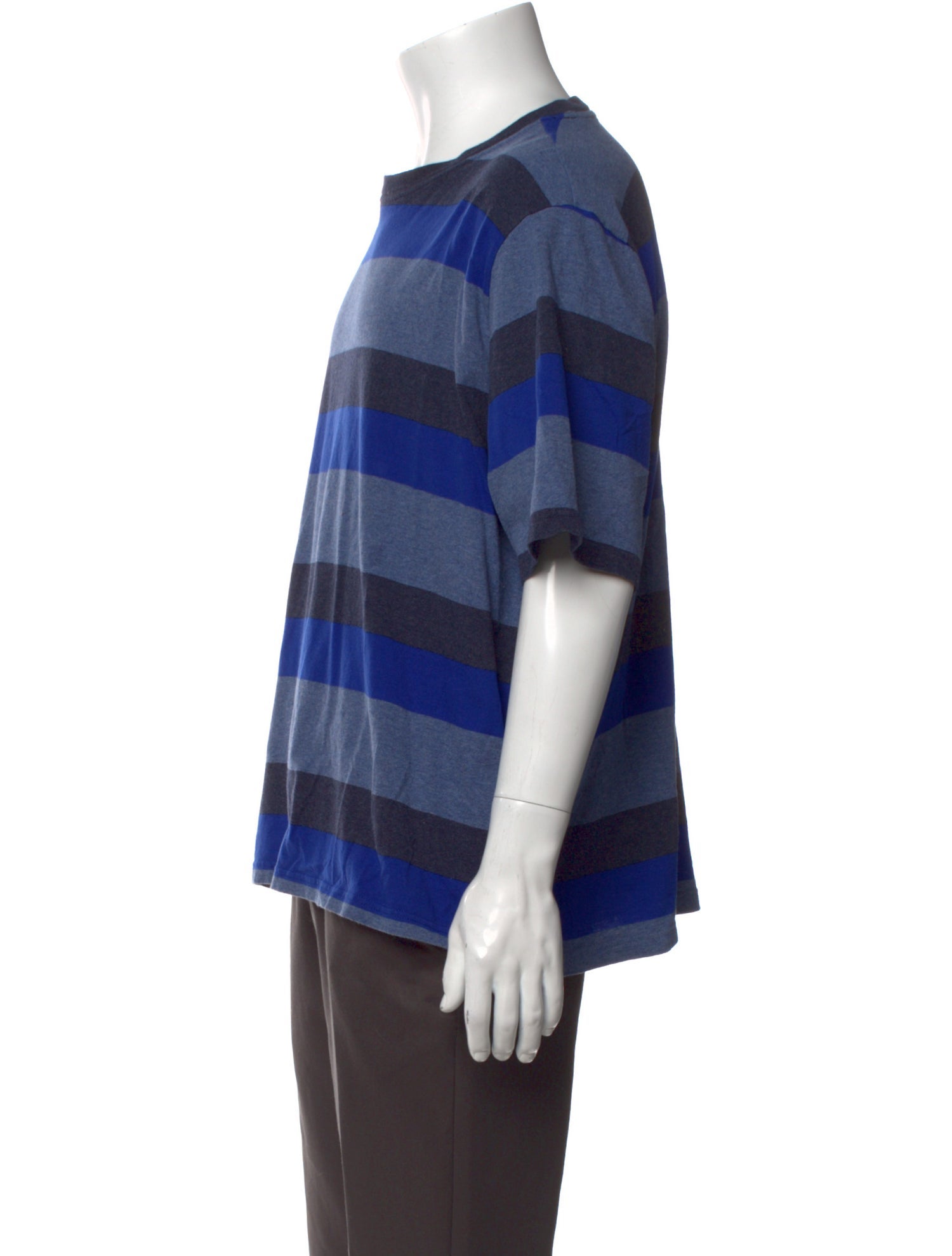 Oliver Spencer Striped Crew Neck T-Shirt