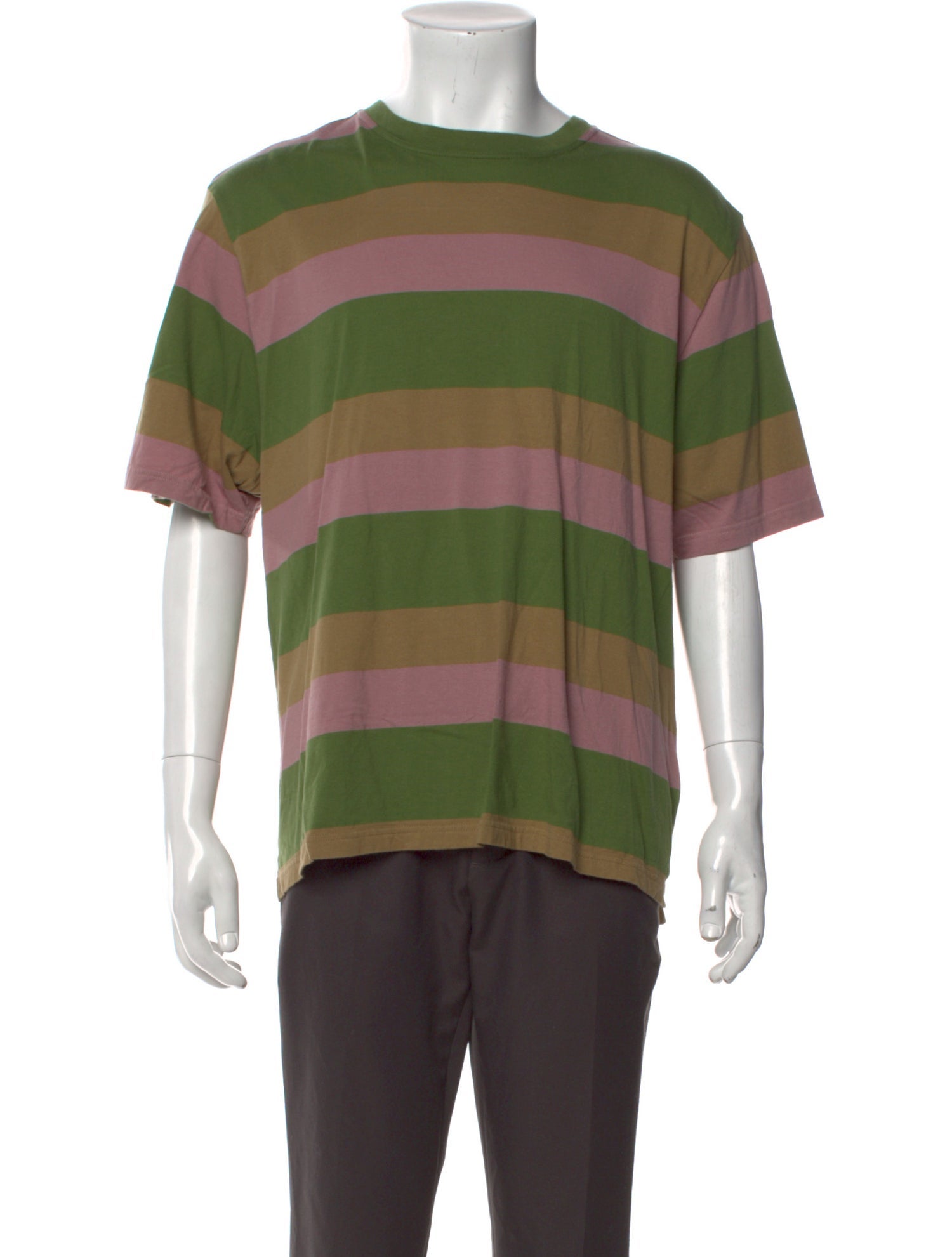Oliver Spencer Striped Crew Neck T-Shirt