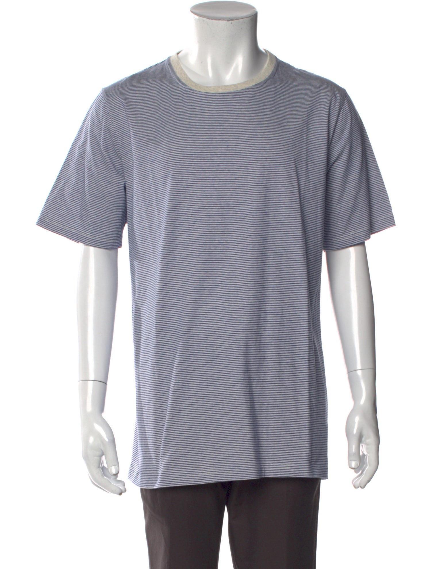 Oliver Spencer Striped Crew Neck T-Shirt