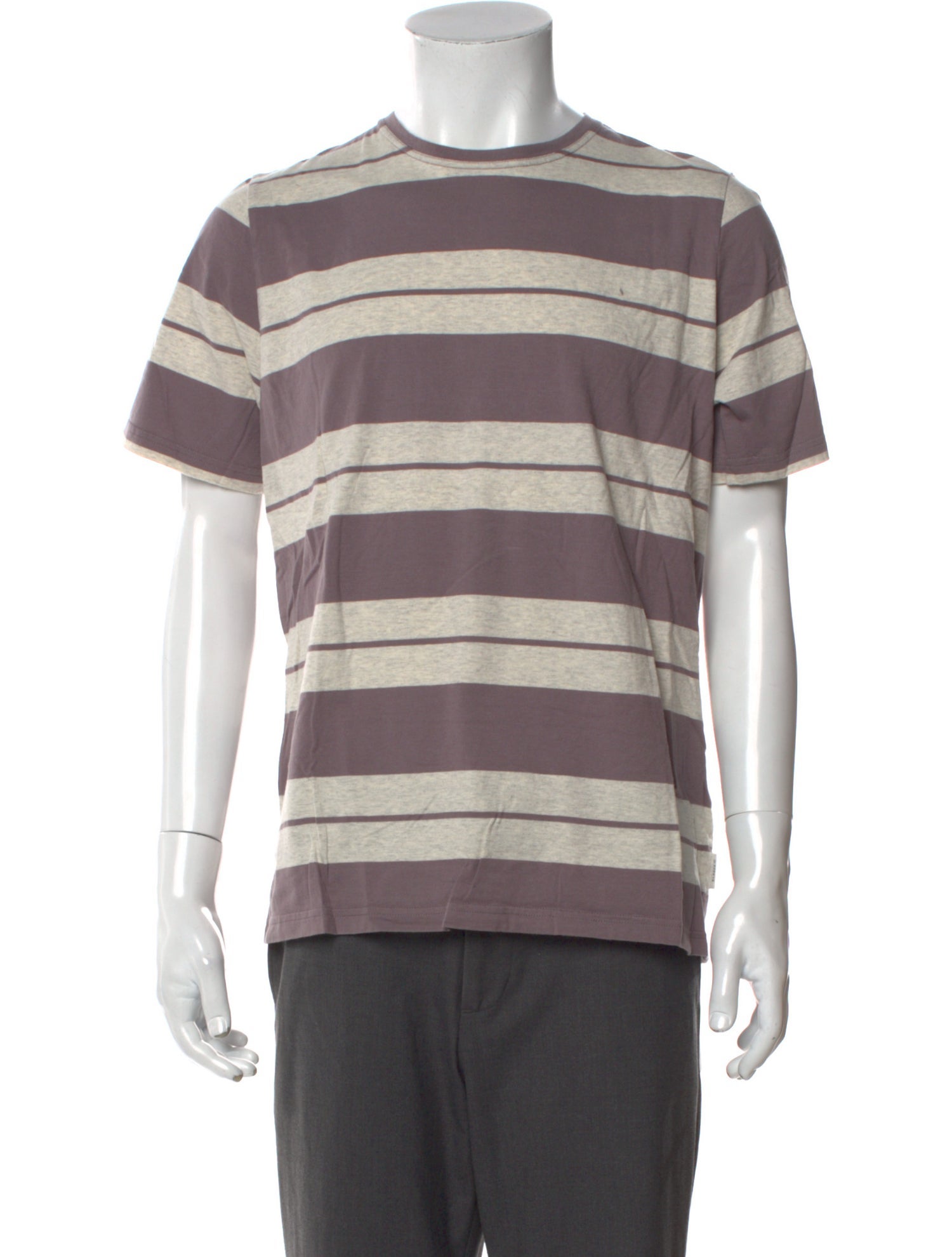 Oliver Spencer Striped Crew Neck T-Shirt