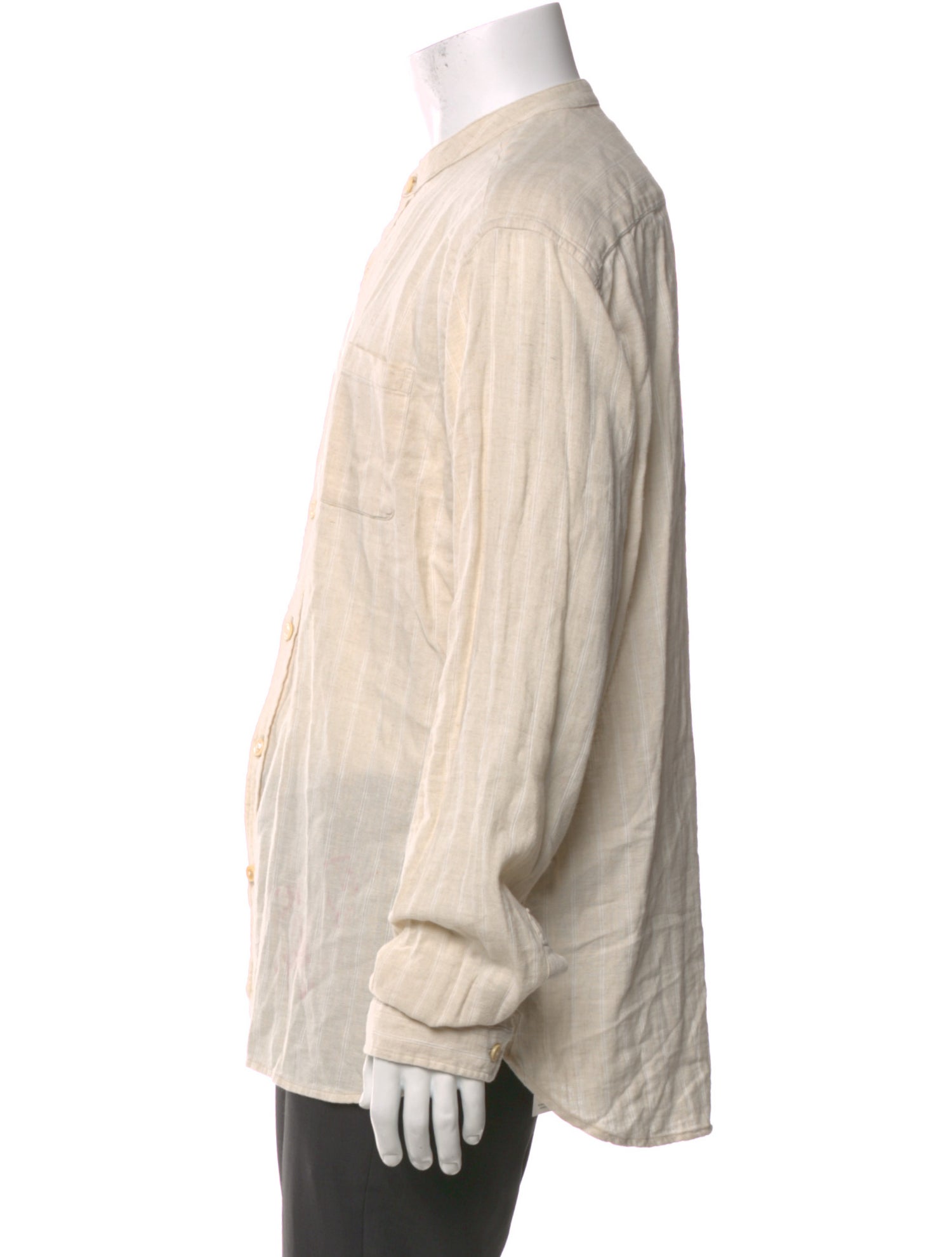 Oliver Spencer Striped Long Sleeve Shirt