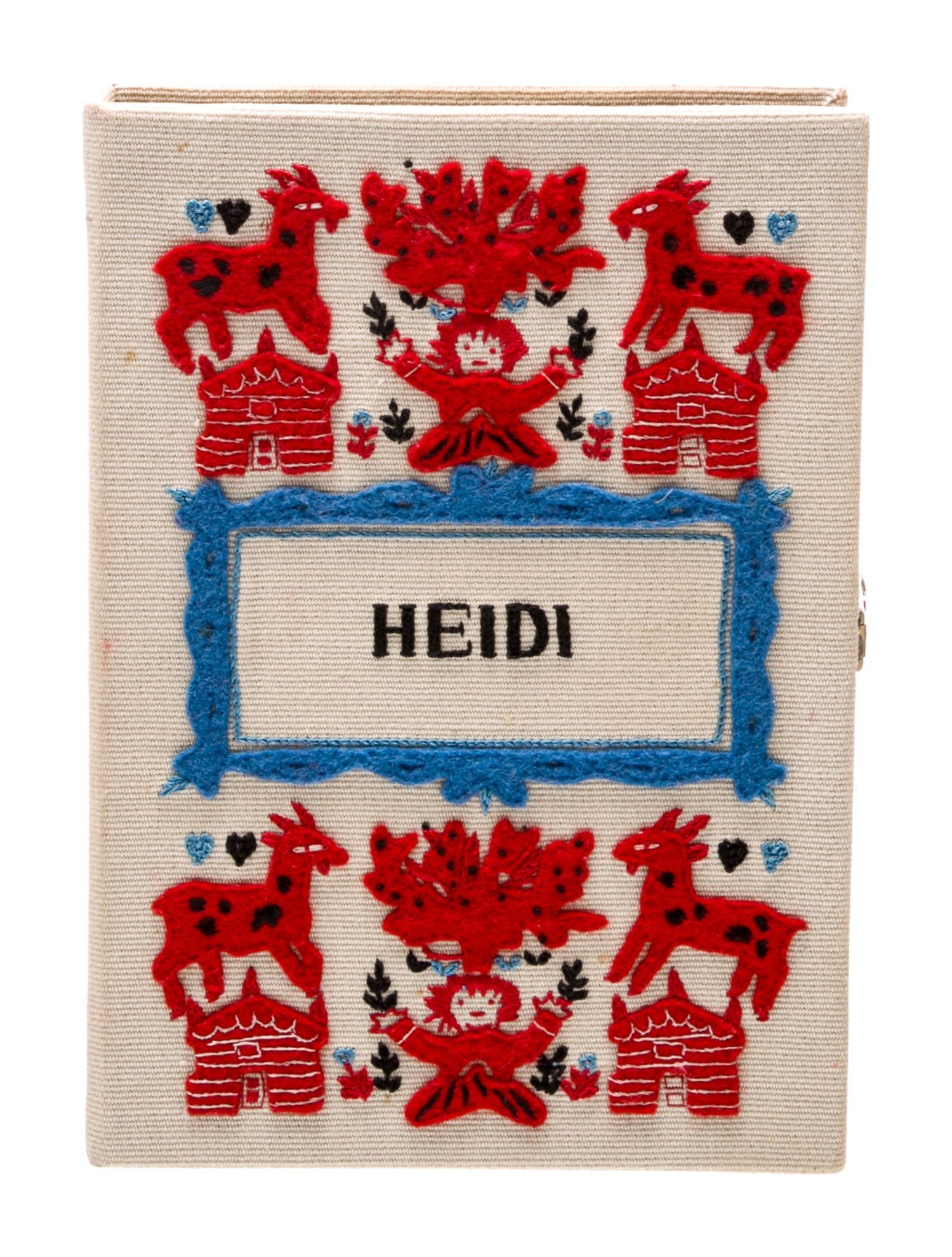 Olympia Le-Tan Canvas Clutch