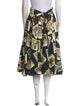Olympia Le-Tan Printed Midi Length Skirt