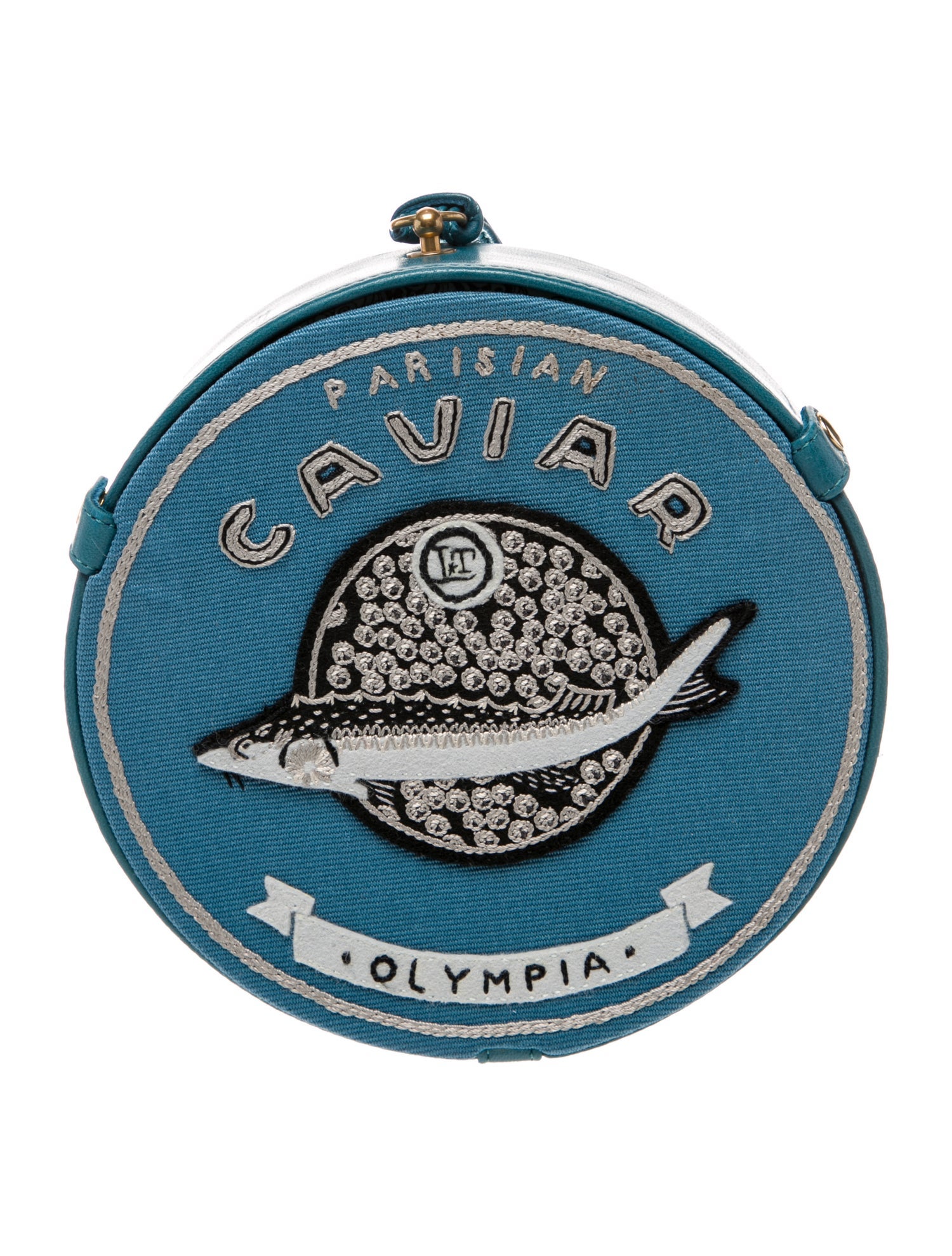 Olympia Le-Tan Canvas Minaudière