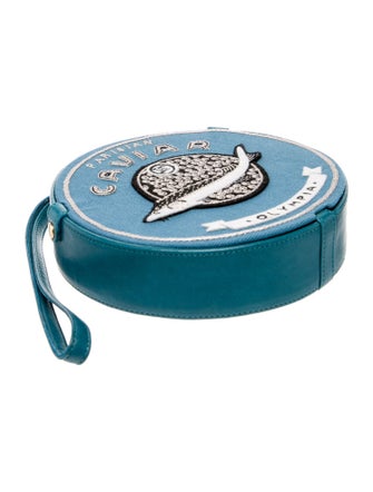 Olympia Le-Tan Canvas Minaudière