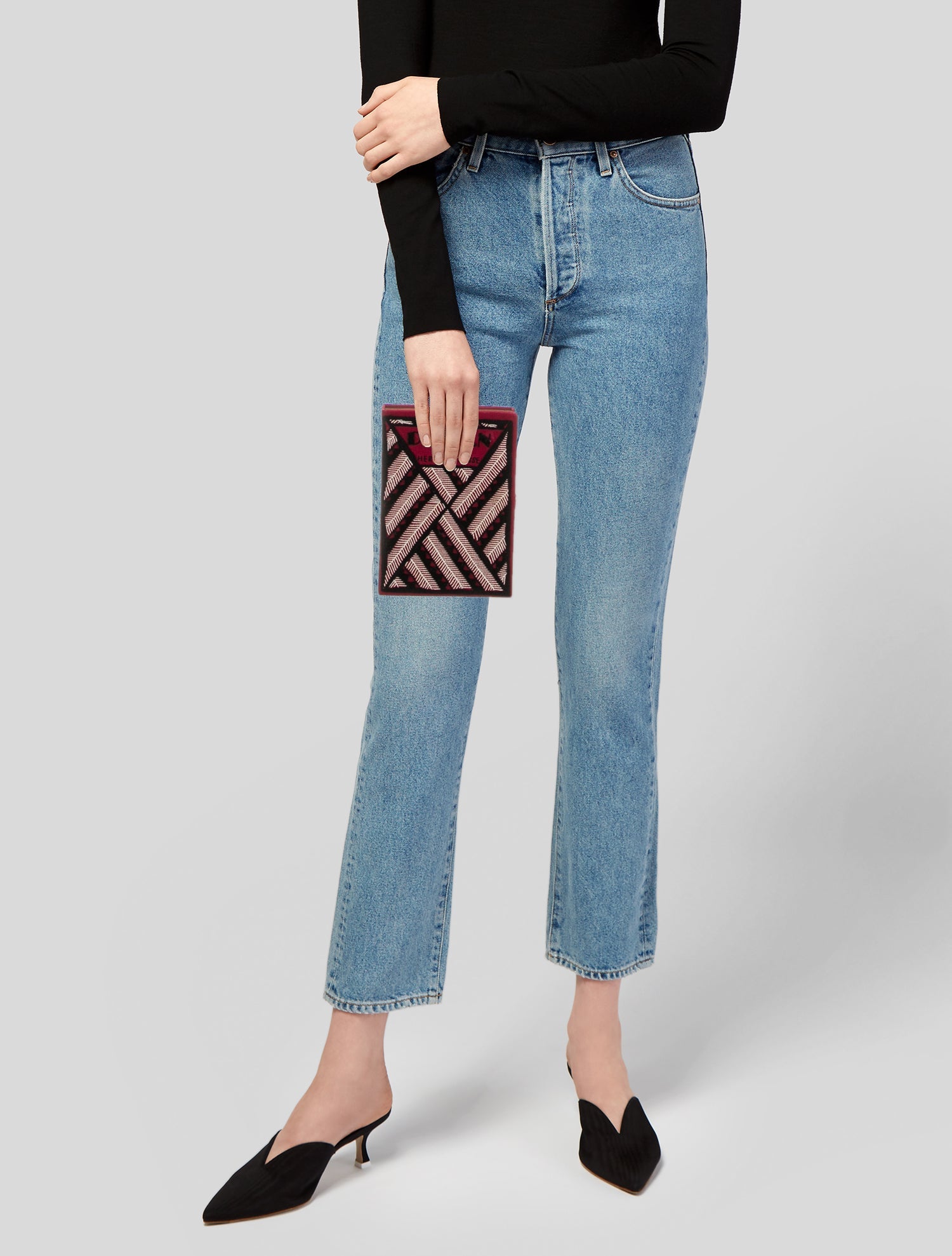 Olympia Le-Tan Canvas Messenger Bag