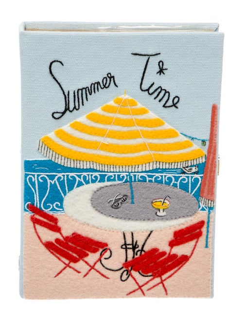 Olympia Le-Tan Canvas Clutch