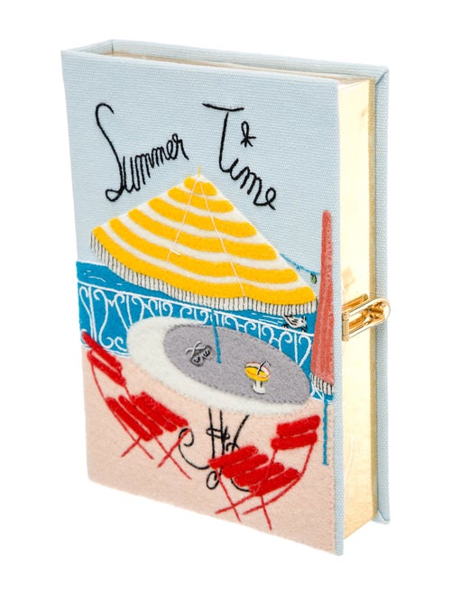 Olympia Le-Tan Canvas Clutch