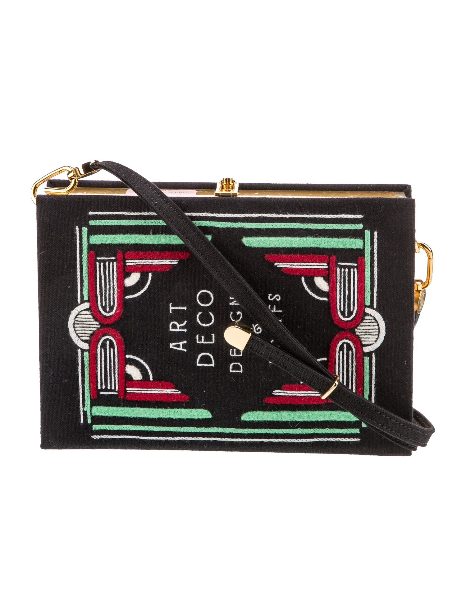 Olympia Le-Tan Canvas Minaudière w/ Tags