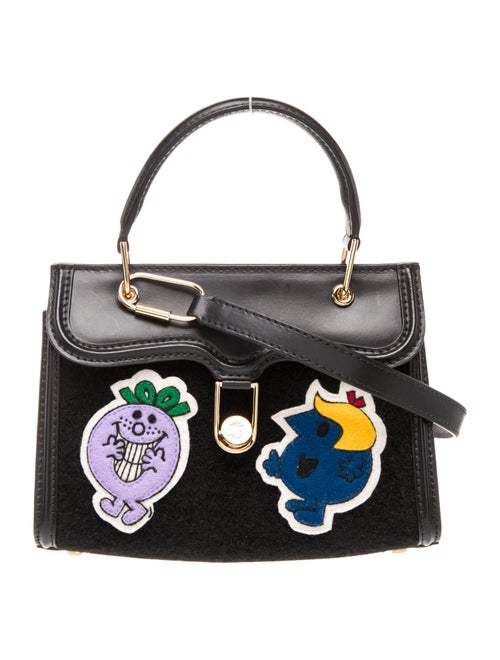 Olympia Le-Tan Leather Top Handle Bag