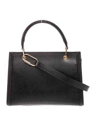 Olympia Le-Tan Leather Top Handle Bag