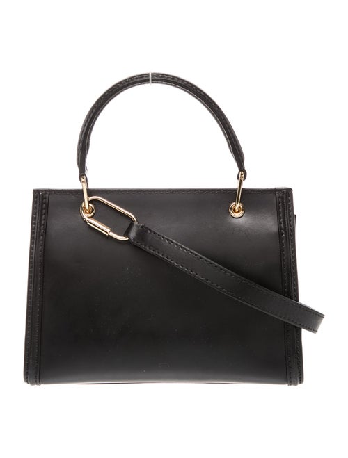 Olympia Le-Tan Leather Top Handle Bag