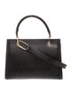 Olympia Le-Tan Leather Top Handle Bag