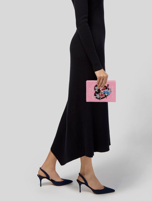 Olympia Le-Tan Canvas Minaudière