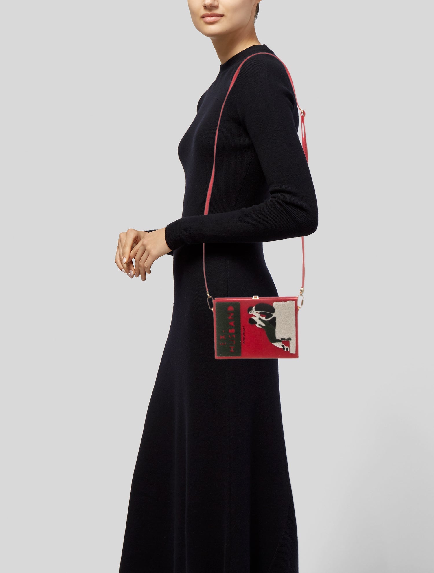 Olympia Le-Tan Canvas Crossbody Bag