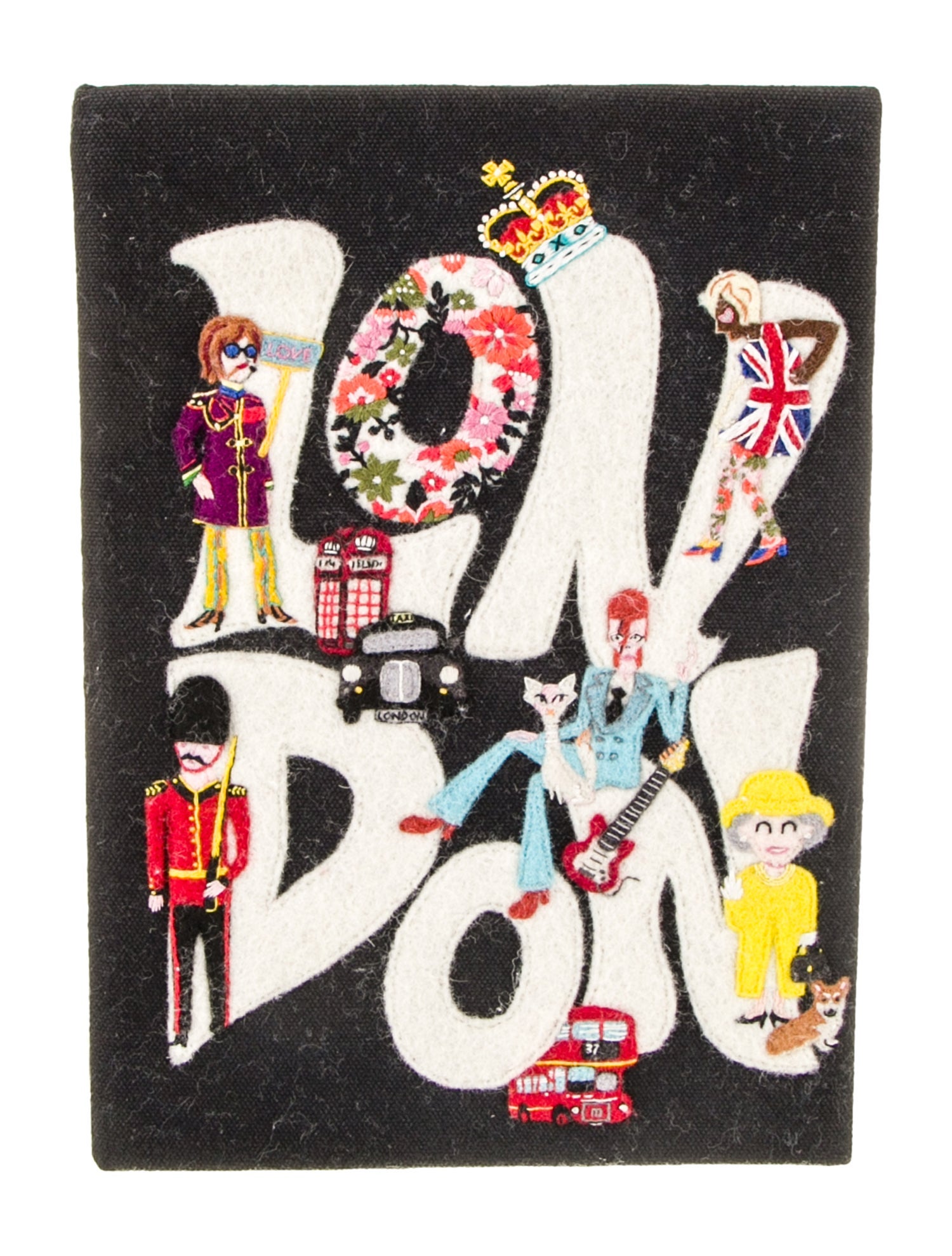 Olympia Le-Tan Velvet Clutch