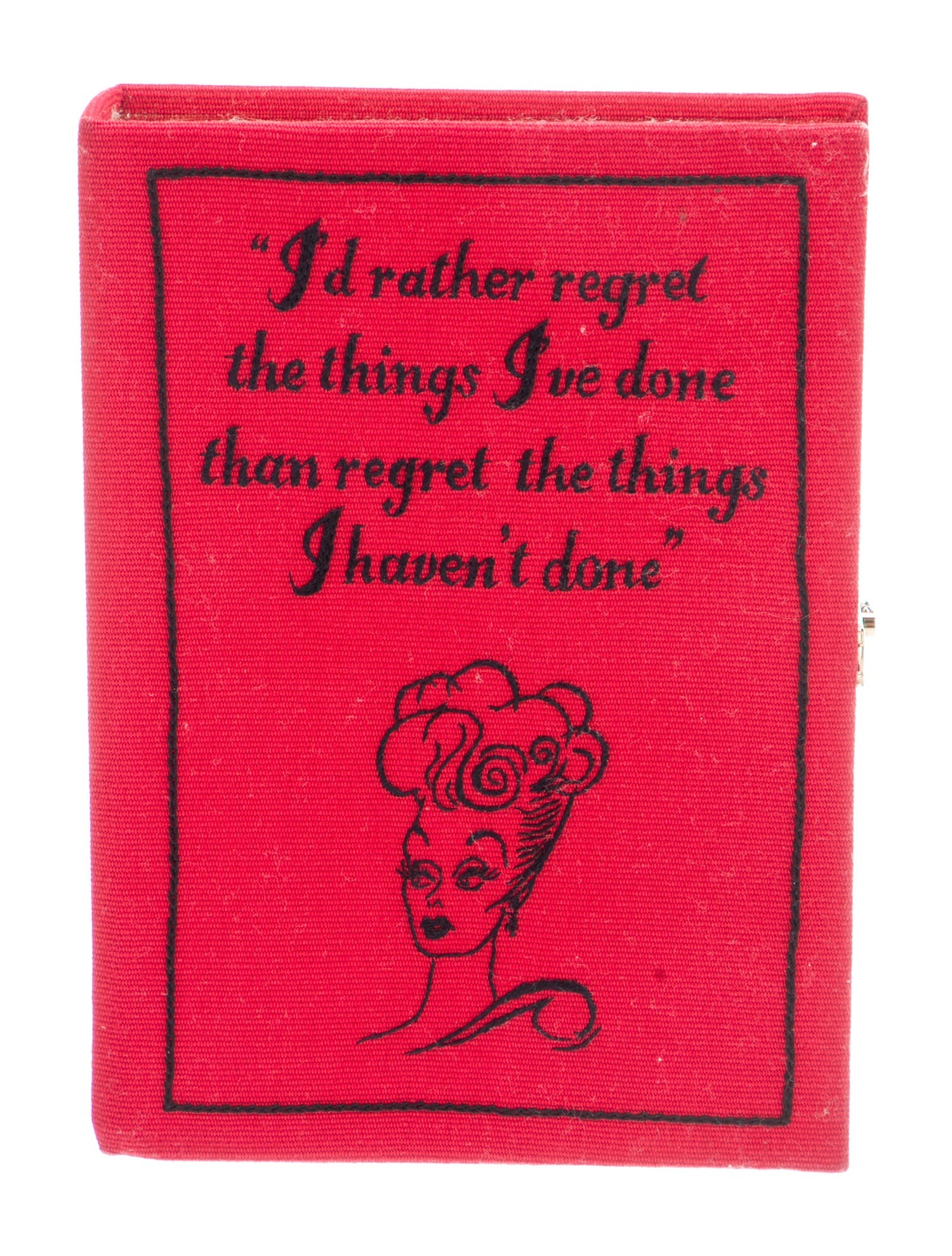 Olympia Le-Tan Canvas Lucille Ball Book