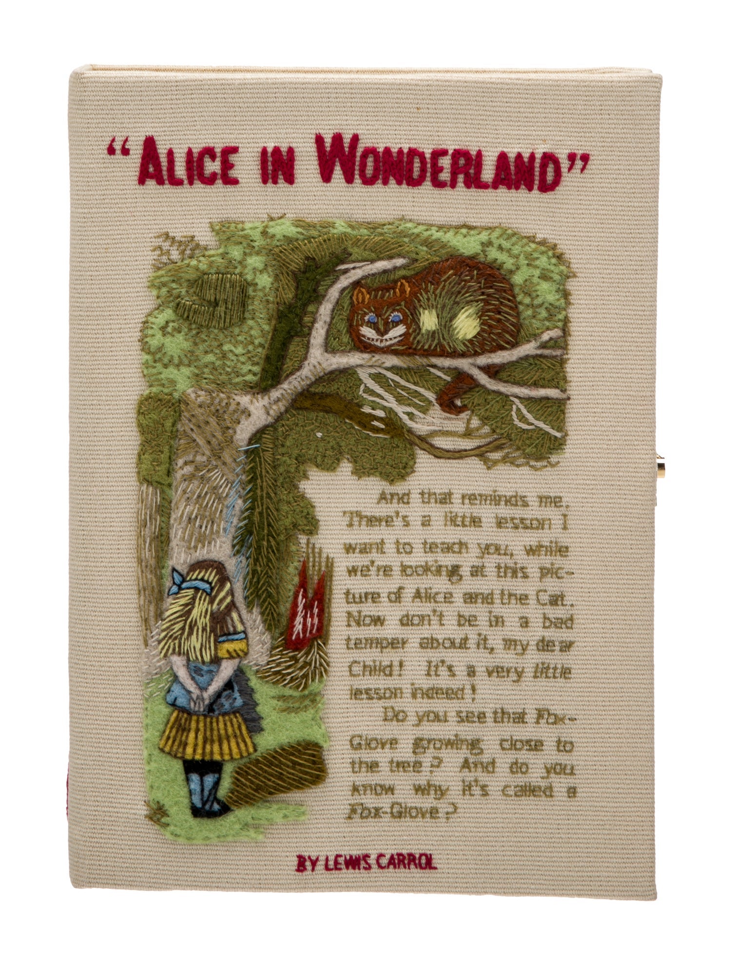 Olympia Le-Tan Canvas Alice In Wonderland 18/77