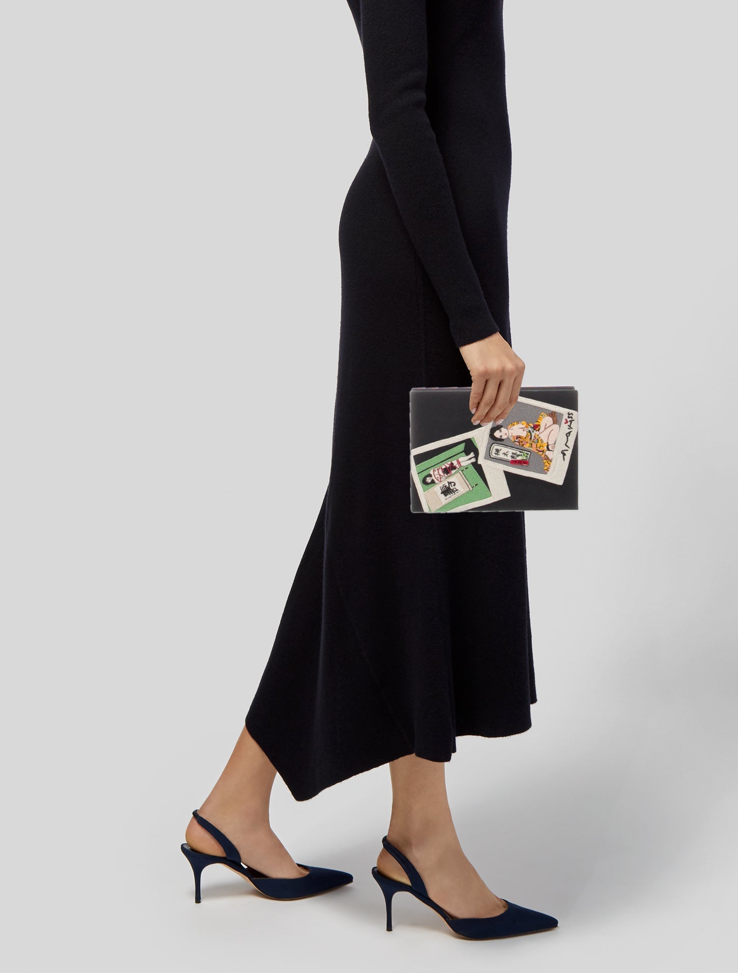 Olympia Le-Tan Canvas Clutch