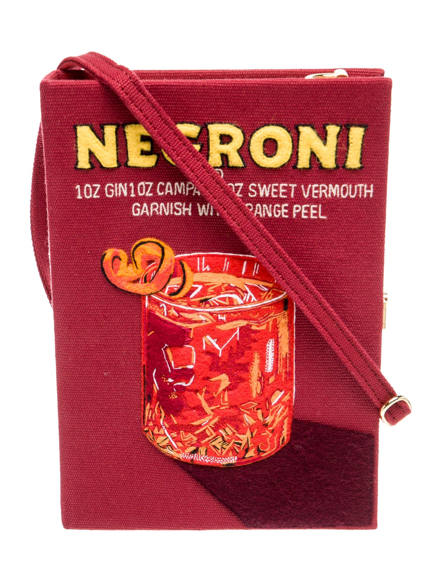 Olympia Le-Tan Canvas Crossbody Bag