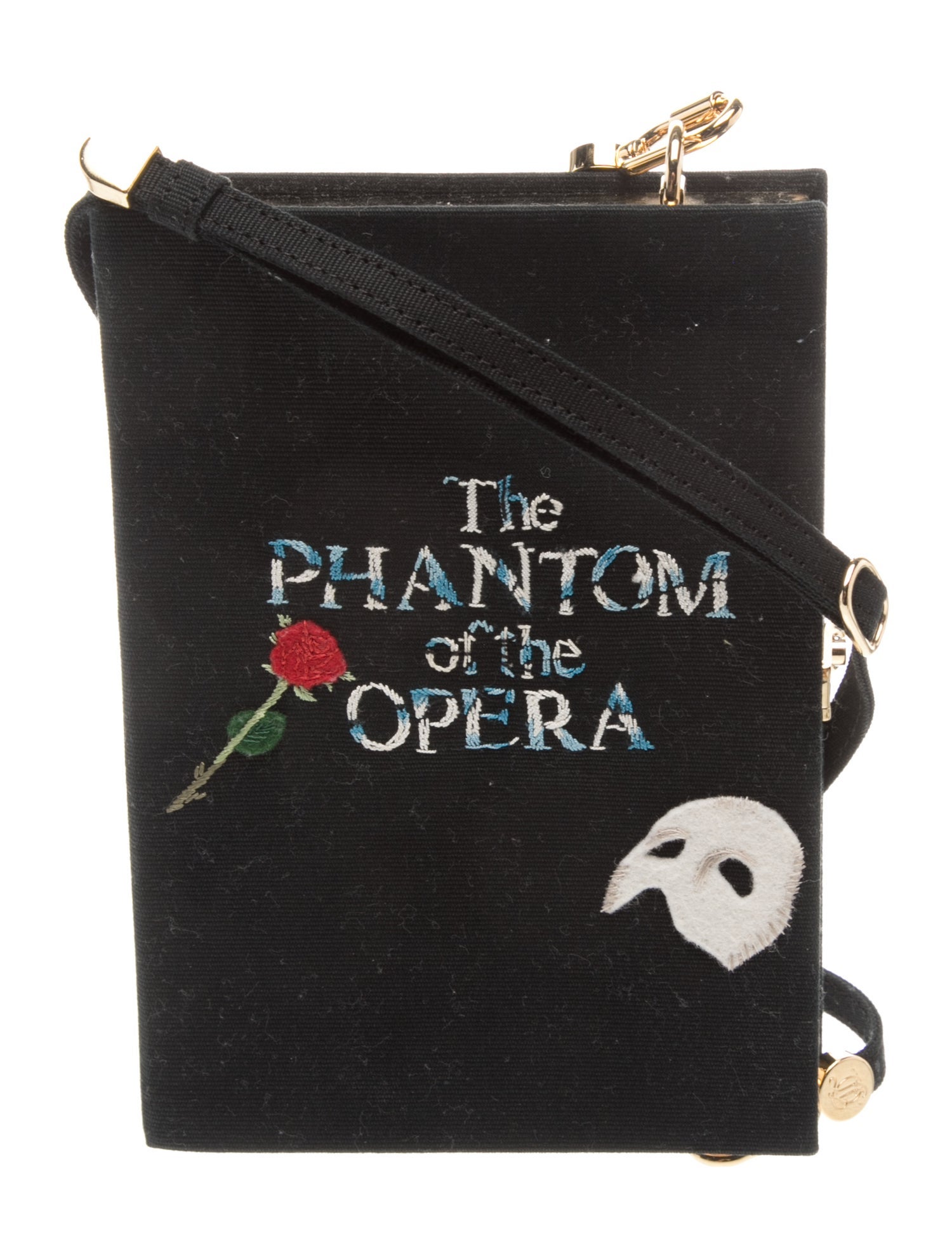 Olympia Le-Tan Canvas Messenger Bag