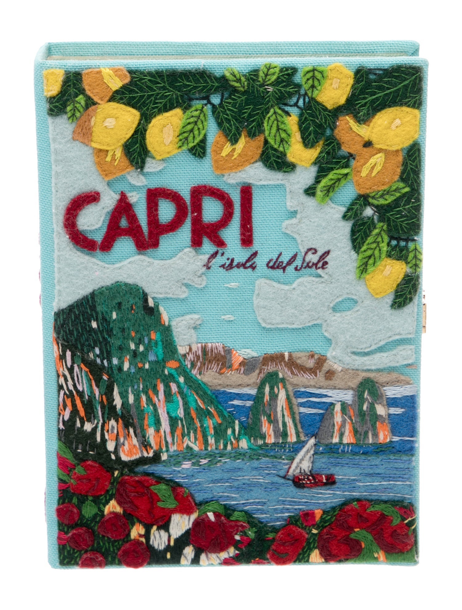 Olympia Le-Tan Canvas Clutch w/ Tags