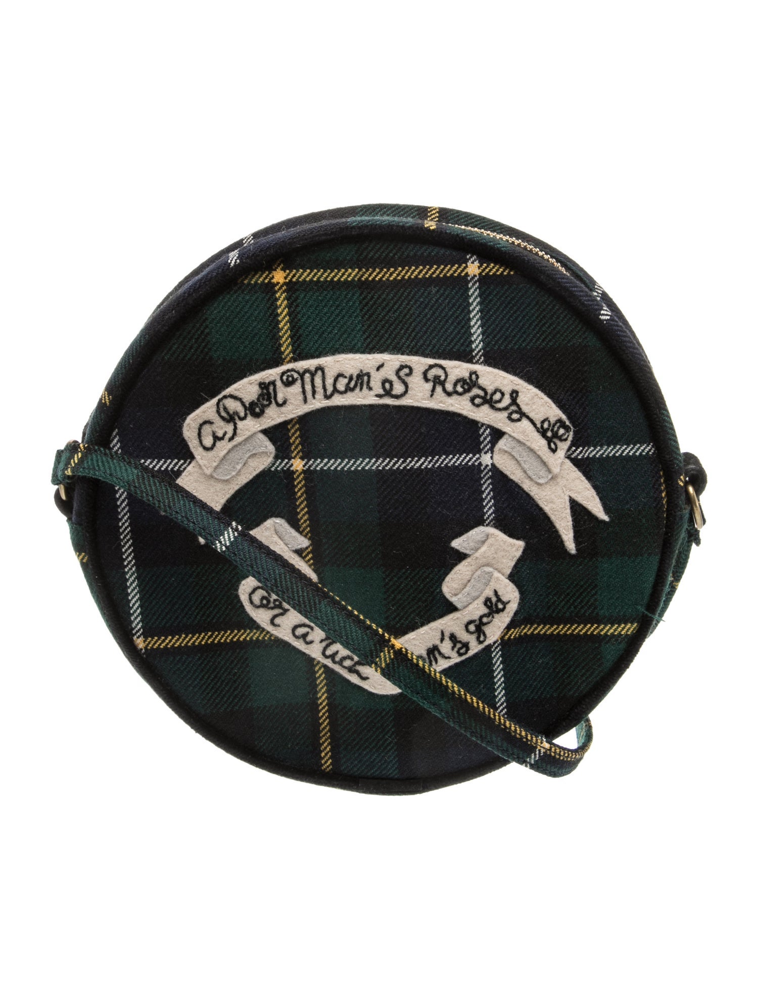 Olympia Le-Tan Canvas Crossbody Bag