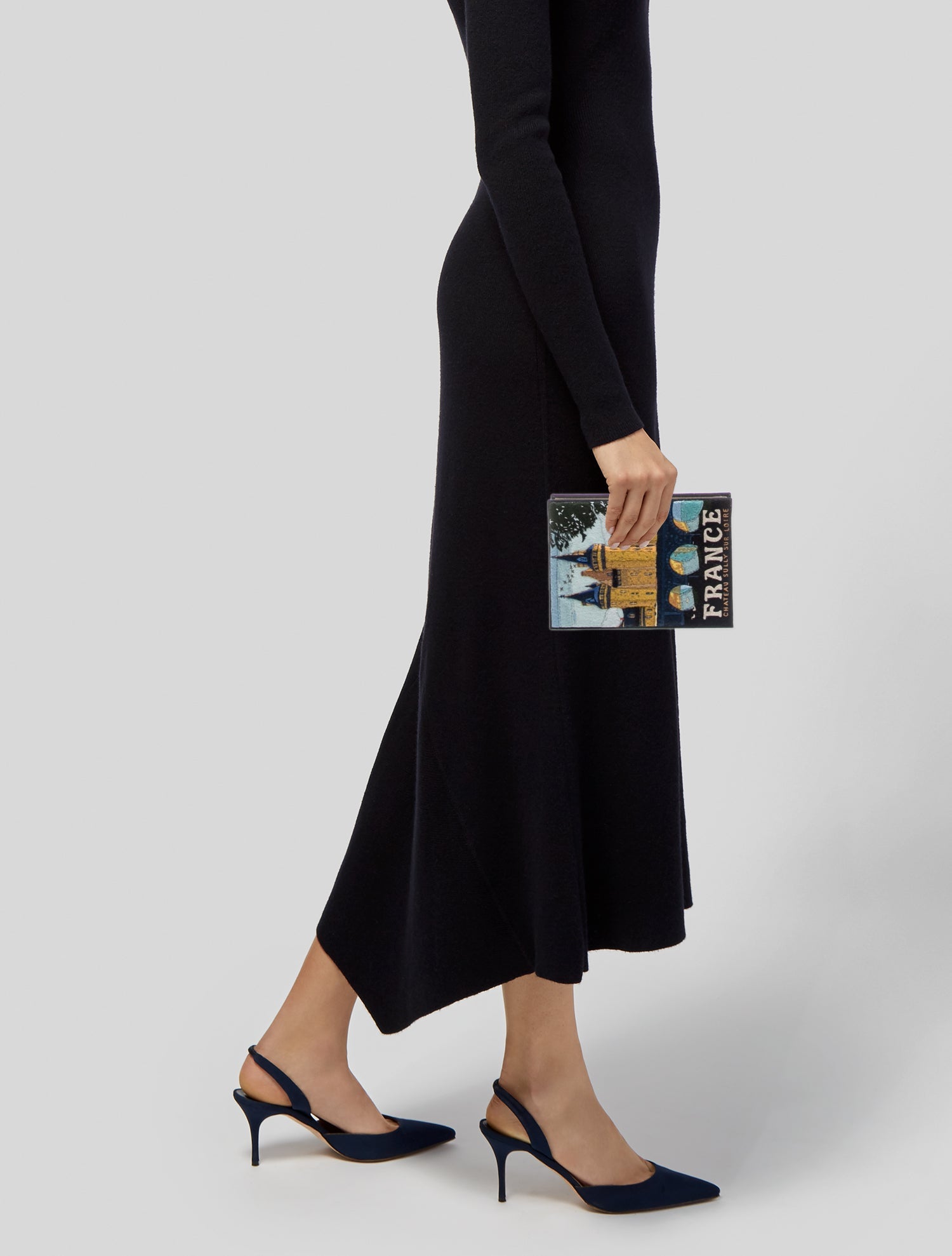 Olympia Le-Tan Felt Clutch w/ Tags