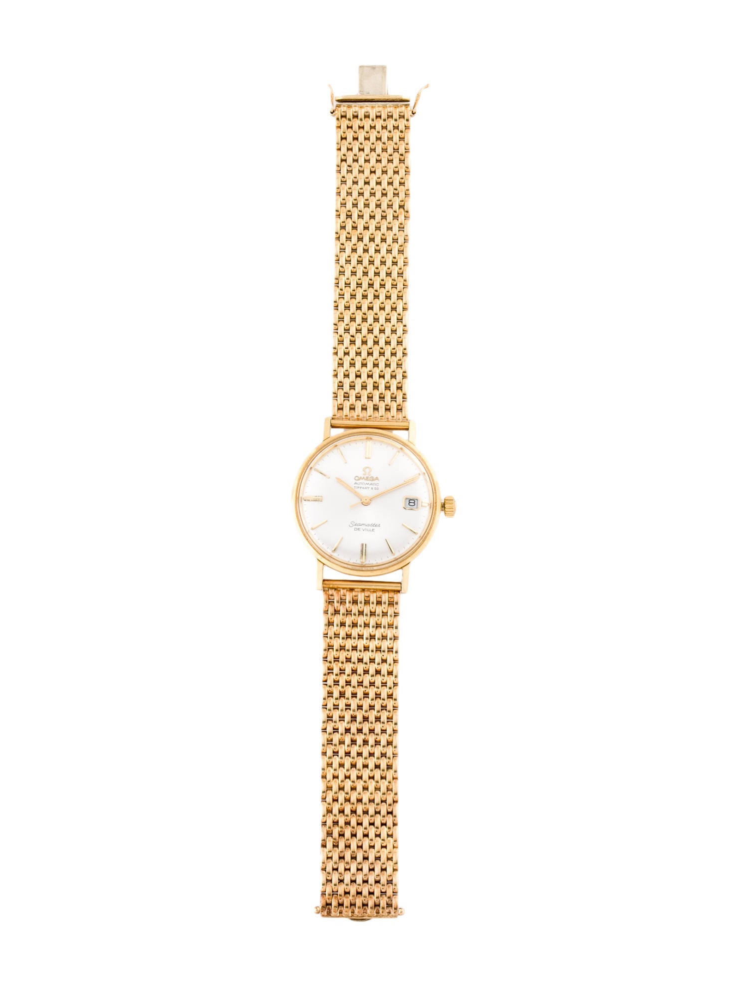 Omega x Tiffany & Co. Seamaster Deville Watch