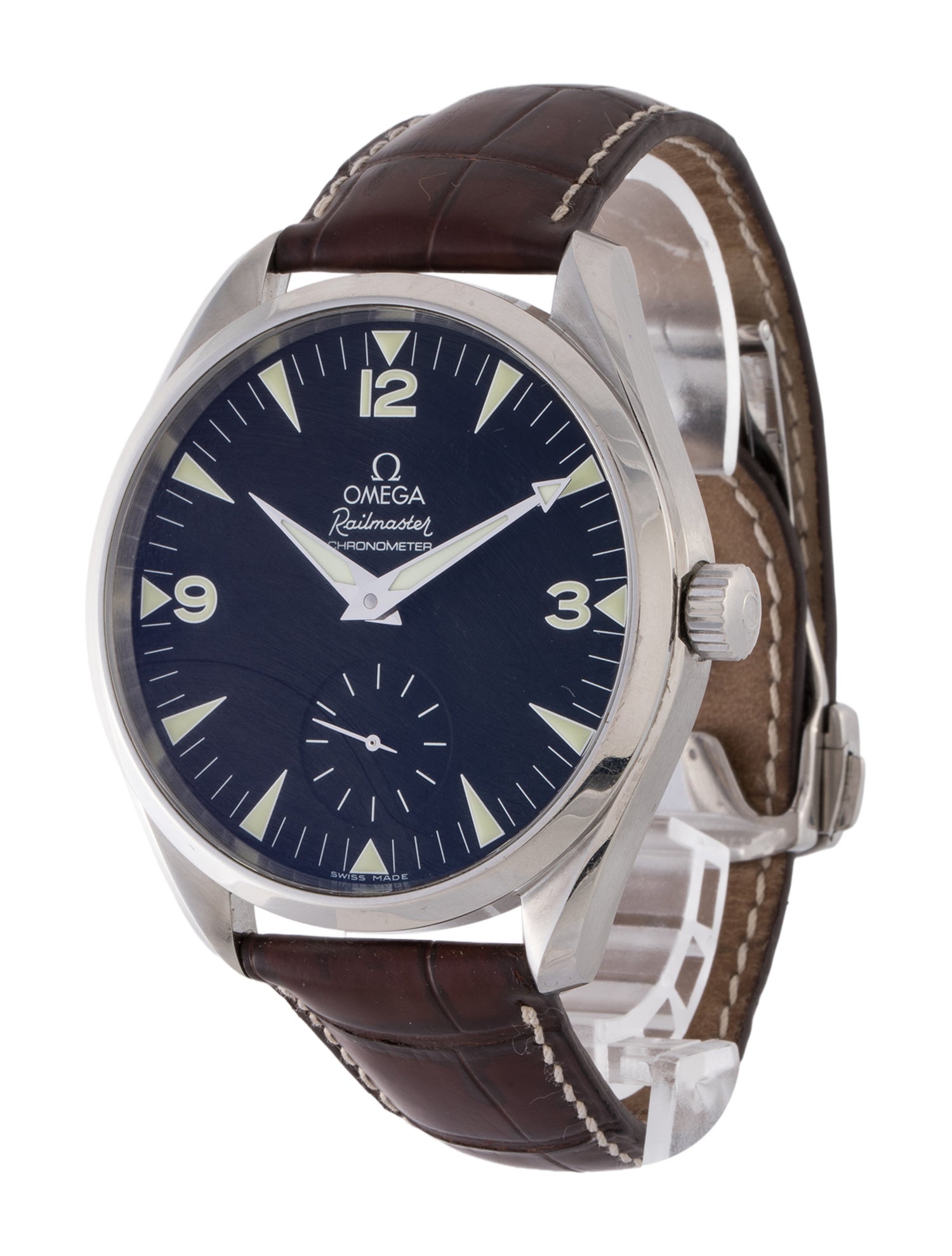 Omega Seamaster Railmaster XXL Aqua Terra Watch