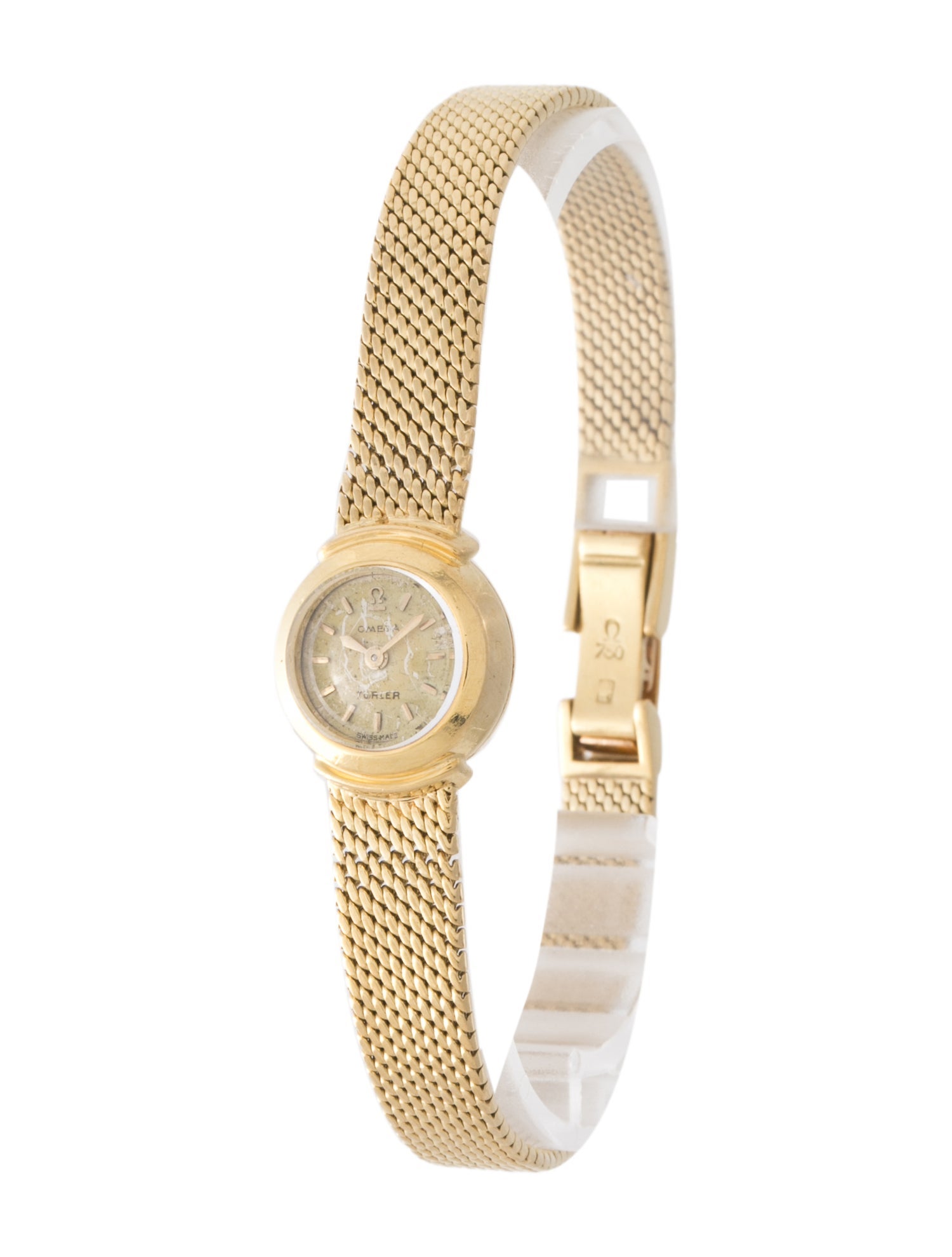 Omega Vintage 18K Gold Watch