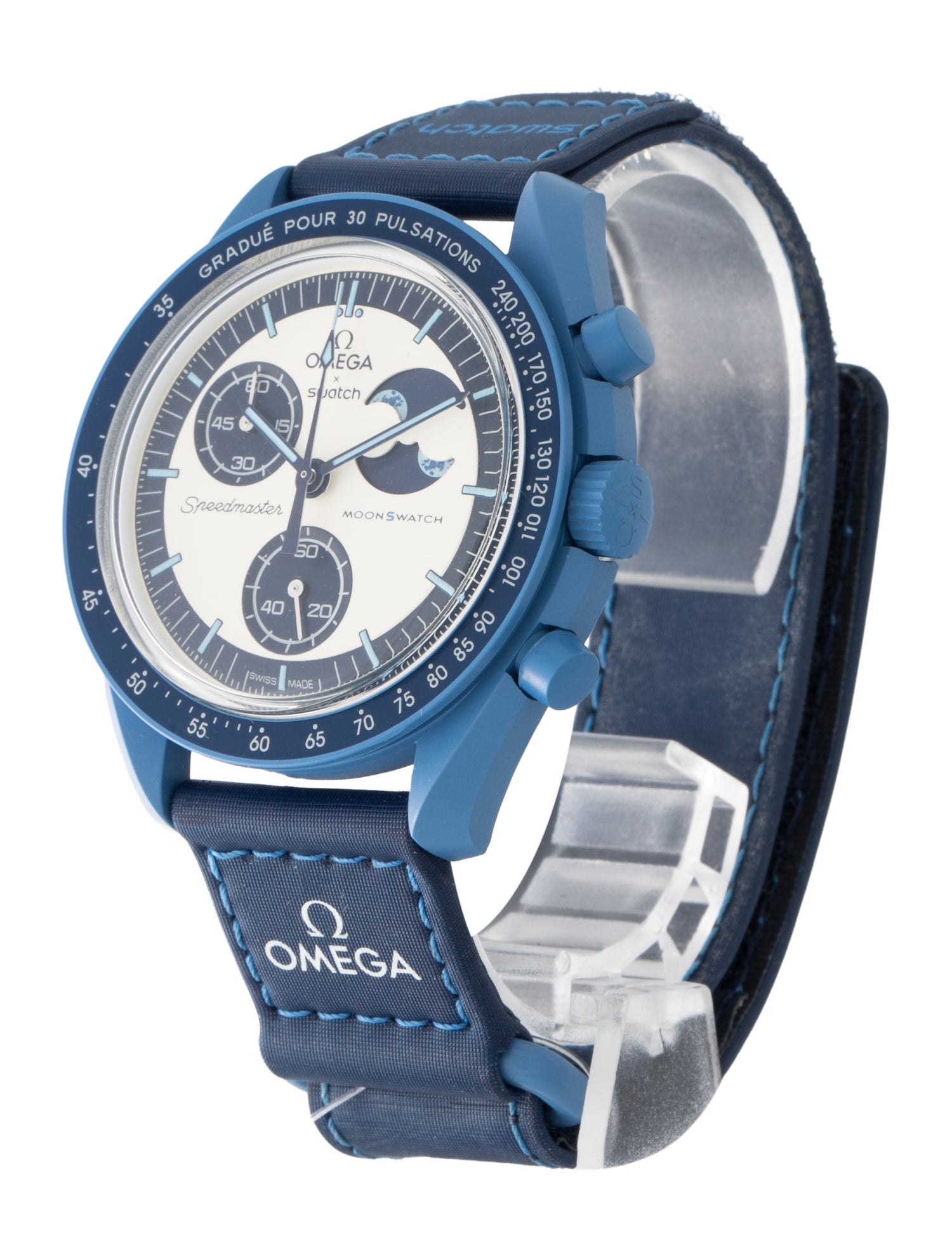 Omega x Swatch "Mission to the Super Blue Moon Phase" MoonSwatch