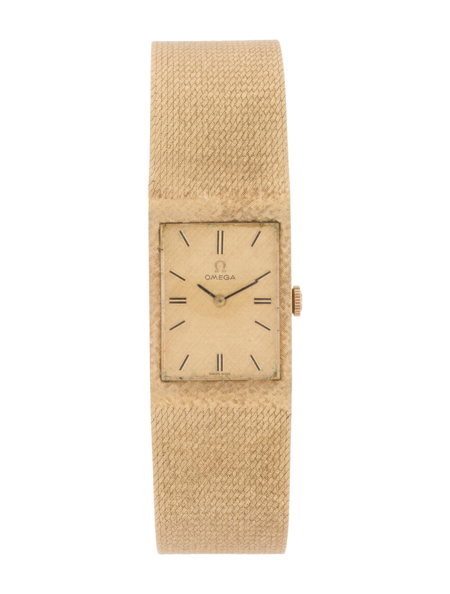 Omega Classic 14k Gold Watch