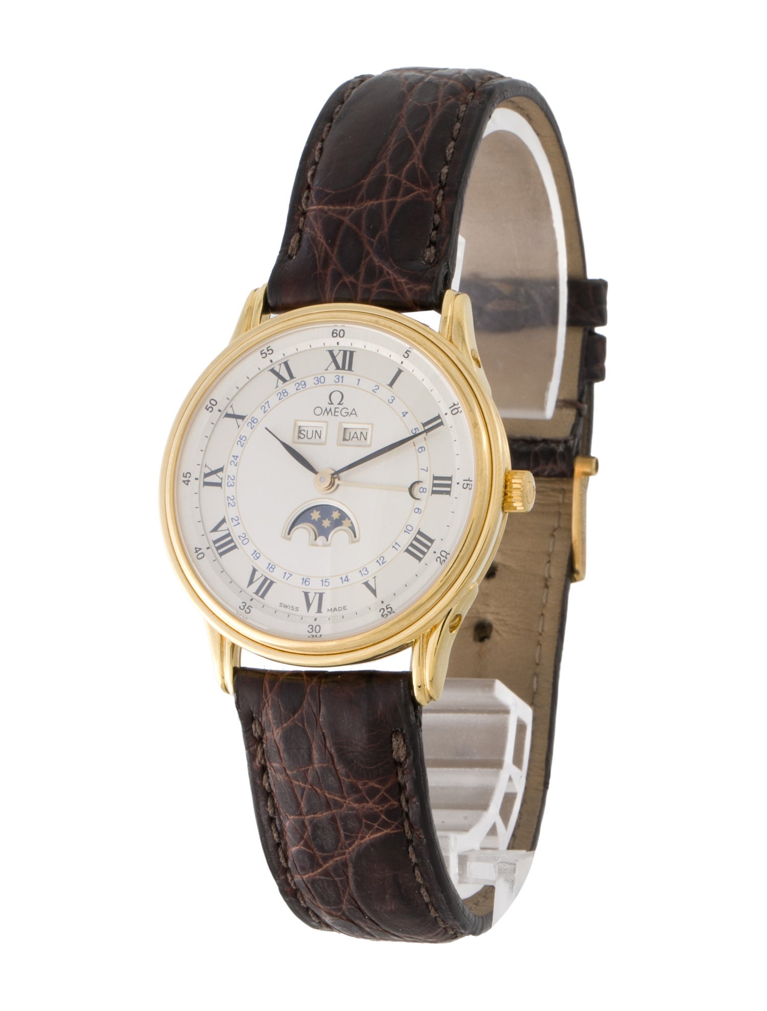 Omega Triple Calendar Phase de Lune Watch