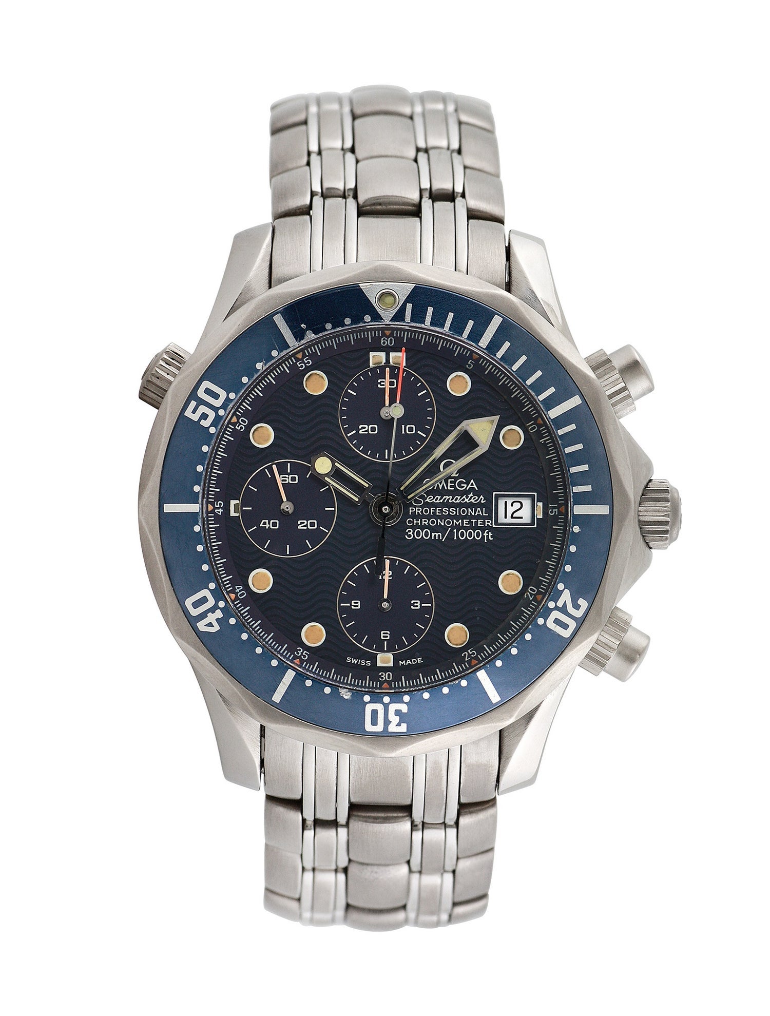 Omega Seamaster Chronograph Diver Titanium Watch