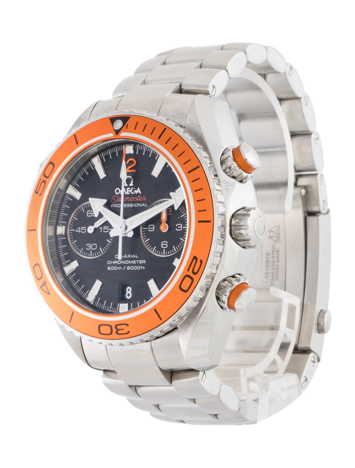 Omega Seamaster Planet Ocean Chronograph Watch